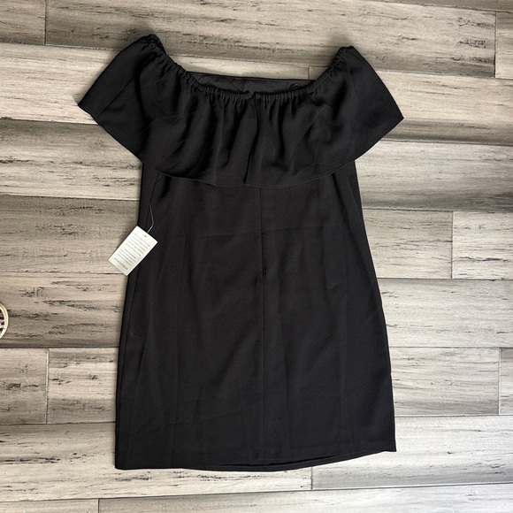 NWT Nordstrom Black One-Shoulder Dress - Picture 10 of 10